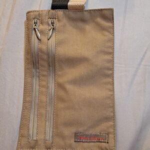Rick Steves Brown Polyester Money Pouch Belt